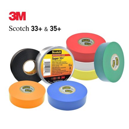 ثري إم - سكوتش ™ شريط كهربائي سوبر 33 و 35