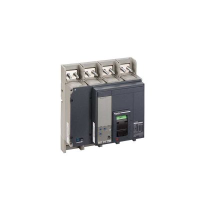 شنايدر - قاطع رئيسي 1600 أمبير - ComPact NS1600N, 50 kA at 415 VAC, Micrologic 2.0 Trip Unit, 1600 A, Fixed, 4P 4d