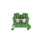 ليجراند - موصل أسلاك DIN RAIL - مقاس 4 مم - أخضر