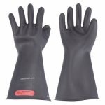 قفازات عازلة للكهرباء, فئة الجهد 0, لون أسود, 1000 فولت تيار متردد / 1500 فولت تيار مستمر, 1 PR E014B / 11