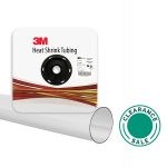 تصفية ثري إم - أنبوب انكماش حراري  FP-30 رفيع الجدار، بكرة 1/16 بوصة × 100 قدم، شفافة