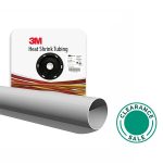 تصفية ثري إم - أنبوب انكماش حراري  FP-30 رفيع الجدار، بكرة 1/8 بوصة × 100 قدم، بيضاء