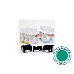 تصفية ثري إم - خرطوشة إعادة تعبئة الملصقات المحمولة، PLV-WHT-3/8، ملصق أسود وأبيض