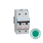 تصفية ليجراند - قاطع فرعي، DX³، 2P، 40A، 25kA/400V، منحنى C