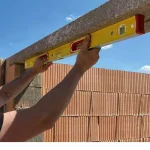 ⁦نوع 196-2, ميزان ماء لقياس ميل الاسطح, 3 إتجاهات, 61 سم, صنع في ألمانيا⁩ - الصورة ⁦3⁩