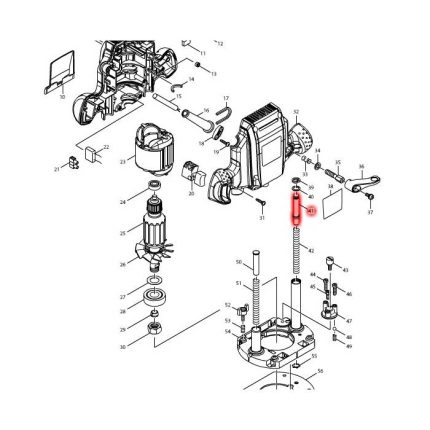 دبوس ملتوي 10 للموديلات M3601, MRP090, MT361, RP0900