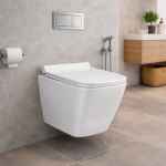 ⁦كرسي حمام معلق مربع PP19 تكنو مقاس 51.5*36*34⁩ - الصورة ⁦5⁩