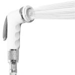 ⁦شطاف حمام مع خرطوم (  كروم أبيض )⁩ - الصورة ⁦3⁩