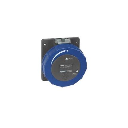 ليجراند - فيش صناعي 32 أمبير على لوحة - حماية 66/67 - 200/250 فولت - 2P+E