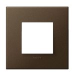 ⁦ليجراند - إطار أرتيور - BS - مربع - 2 موديول - برونزي داكن⁩ - الصورة ⁦2⁩