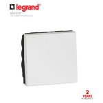 ليجراند - مفتاح مفرد مربع أرتيور - وسط - 10 أمبير - 250 فولت - 2 موديول - أبيض