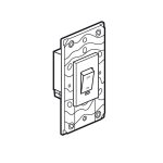 ليجراند - مفتاح مكيف 45 أمبير 250 فولت ثنائي القطب مزود بلمبة بيان مقاس 7x14 - أبيض
