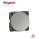 ليجراند - مفتاح مفرد دائري 10 أمبير 250 فولت خط واحد 2 موديول - مغنيسيوم