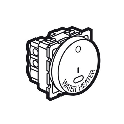 ليجراند - مفتاح سخان 20 أمبير - ثنائي القطب - مزود بلمبة بيان - خط واحد - 2 موديول - مغنيسيوم