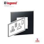 ⁦ليجراند - غطاء فيش مع مفتاح أرتيور - أسود⁩ - الصورة ⁦2⁩