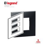 ⁦ليجراند - غطاء أرتيور - 18 موديول مربع - أسود⁩ - الصورة ⁦2⁩