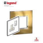 ⁦ليجراند - غطاء فيش مفرد مع مفتاح أرتيور - ذهبي⁩ - الصورة ⁦2⁩