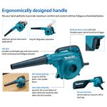 ⁦منفاخ هواء للغبار، 600 واط، ضغط هواء 0 ~ 5.7 كيلو باسكال، 16000 دورة في الدقيقة، 2 كجم⁩ - الصورة ⁦2⁩