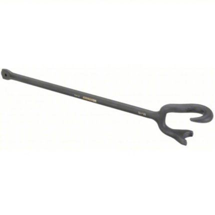 مفتاح عجلة بصمام مخلب، من الفولاذ، مقاس الرأس 1 3/8 بوصة_1 1/2 بوصة، الطول الإجمالي 21 1/4 بوصة