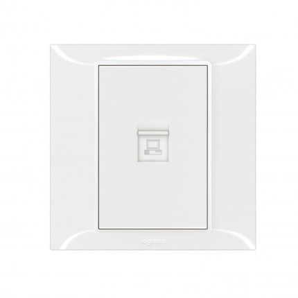 ليجراند - فيش انترنت مفرد CAT6 - بلانكو إس - أبيض