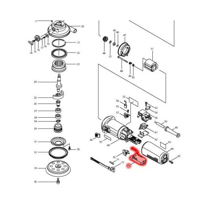 وحدة تحكم للموديلات BO6040, GD0800C, GD0810C