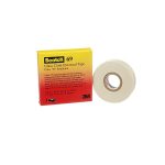 ثري إم - سكوتش - شريط كهربائي من القماش الزجاجي 69 - لون أبيض