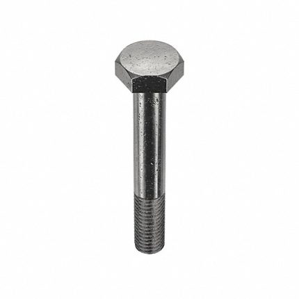 برغي سداسي ثقيل فولاذ كربوني, عادي, طول الربط / 3 1/2 بوصة, عرض الرأس 7/8 بوصة, مقاس السن 13 بوصة, 10 قطع