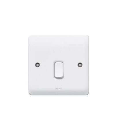 ليجراند - مفتاح سخان سينرجي - 20 أمبير - 250 فولت - مع لمبة بيان - أبيض