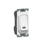 ليجراند - مفتاح 20 أمبير - 1 خط - 250 فولت - سينرجي أبيض - مع لمبة بيان - Grid