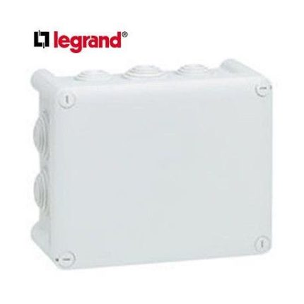 ليجراند - صندوق بلكسو ضد الماء - IP55 - مقاس 155x110x74 مم - 10 مداخل