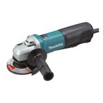 ماكينة زاوية 115مم (4-1/2بوصة)،زر امان مع مفتاح التشغيل، 1100 وات، 12000 دورة في الدقيقة، 2.4 كجم