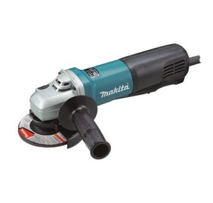 ماكينة زاوية 115مم (4-1/2بوصة)،زر امان مع مفتاح التشغيل، 1100 وات، 12000 دورة في الدقيقة، 2.4 كجم
