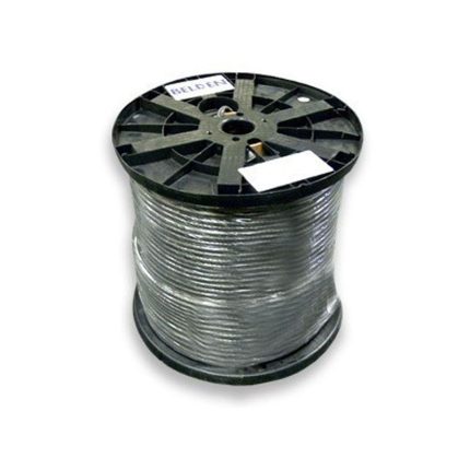 بلدن - كيبل سماعة - 4 خط - مقاس 22AWG - لون رمادي - 305 متر/اللفة - AUDIO SOLID BC/PE/PVC