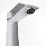 ⁦خلاط مغسله كروم طويل HS2-1002⁩ - الصورة ⁦3⁩