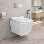 ⁦كرسي حمام معلق مربع UF19 تكنو مقاس 51.5*36*34⁩ - الصورة ⁦3⁩