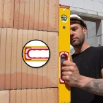 ⁦نوع 196-2, ميزان ماء لقياس ميل الاسطح, 3 إتجاهات, 61 سم, صنع في ألمانيا⁩ - الصورة ⁦2⁩