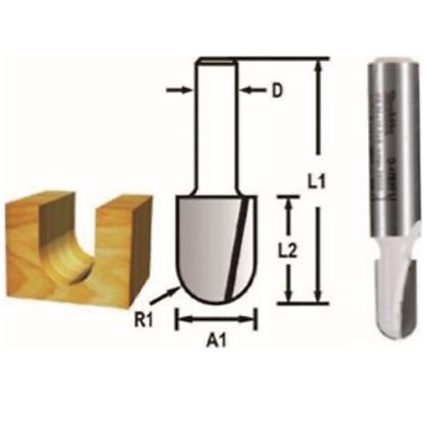 إكسسوارات ,لقمة راوتر, لقمة تفريز صندوق, 12.7 × 41.5 × 8 مم