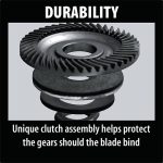 ⁦منشار ترددي، اهتزاز خفيف ، 1510 وات ، 0-2800 ضربة في الدقيقة، 4.6 كجم⁩ - الصورة ⁦5⁩