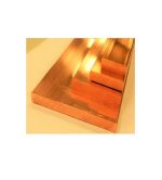 ⁦بحرة -  قضبان توصيل نحاسية مقاس 25x3 مم - طول 5.5 متر - زاوية مستديرة⁩ - الصورة ⁦3⁩