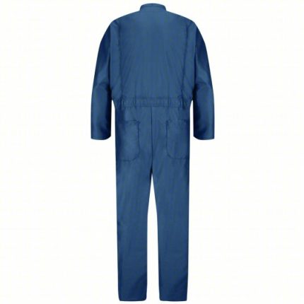 معطف مضاد للكهرباء، مقاس متوسط  (40 1/2 بوصة × 49 بوصة)، لون كحلي، النوع عادي، بوليستر، مزود بسحاب