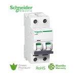شنايدر - قاطع فرعي 2 خط - 20 أمبير - Acti9 iC60N, 2P, 20A, D Curve
