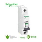 شنايدر - قاطع فرعي 1 خط - 50 أمبير - Acti9 iC60H, 1P, 50A, C Curve