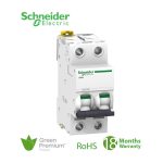 شنايدر - قاطع فرعي 2 خط - 20 أمبير - Acti9 iC60L, 2P, 20A, C Curve