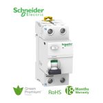 شنايدر - قاطع RCCB - نوع Acti9 iID, 2P, 100A, 100mA, Type AC