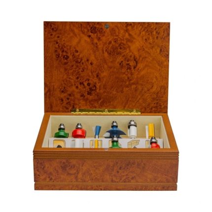 طقم ريش راوتر ( تفريز) ، 8 مم, 12 قطعة