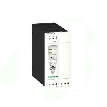 شنايدر - مزود الطاقة SMPS - 1 or 2-phase - 100..240 V AC - 24 V - 5 A