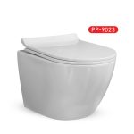 ⁦كرسي حمام معلق دائري PP23 تكنو مقاس 49*36*34⁩ - الصورة ⁦5⁩