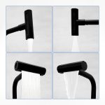 ⁦خلاط مطبخ متعدد الاتجاهات اسود⁩ - الصورة ⁦4⁩