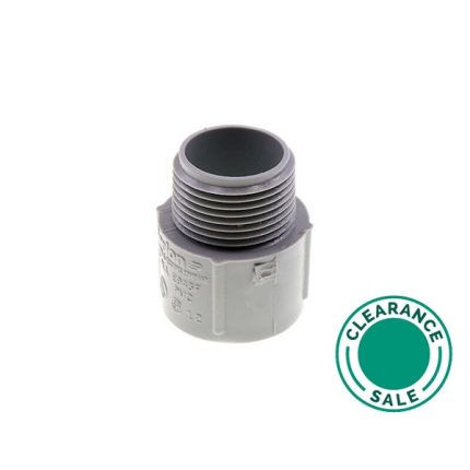 تصفية بحرة - كوع، UPVC, 90D, NEMA, TC3, 1/2", Plain End