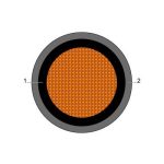 بحرة - كيبل مرن - مقاس 1x240 مم - جهد منخفض - لون أسود / IEC